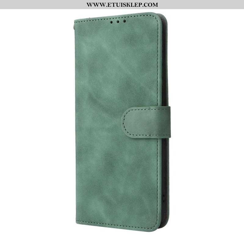 Etui Folio do Moto G51 5G Dotyk Skóry W Stylu Vintage